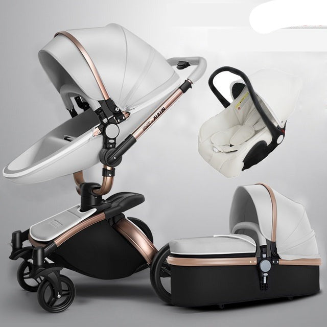 Multi-Functional Luxe Baby Stroller Set